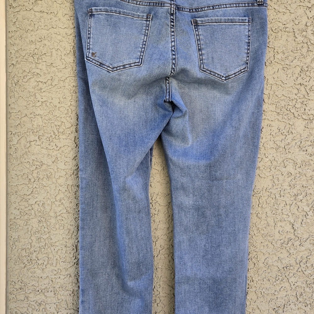 Kut From The Kloth Boyfriend Women's Light Blue Denim Jeans - Picture 5 of 7